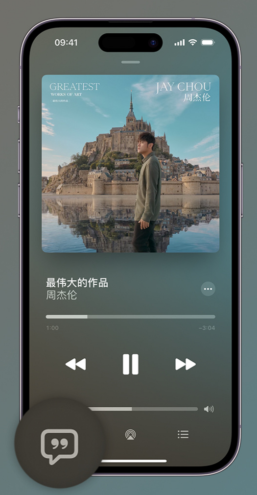 瑞金iphone维修分享如何在iPhone上使用Apple Music全新唱歌功能 