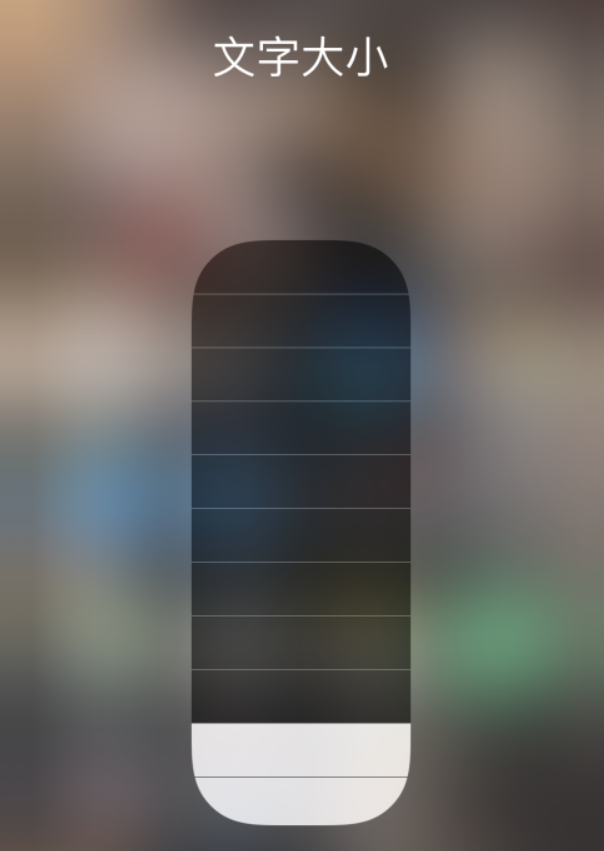 瑞金苹果手机维修分享小技巧：在 iPhone 控制中心快速调节字体大小 